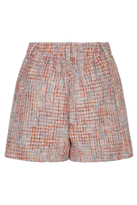 Studio Amaya multi color dames korte broek | Achteraanzicht