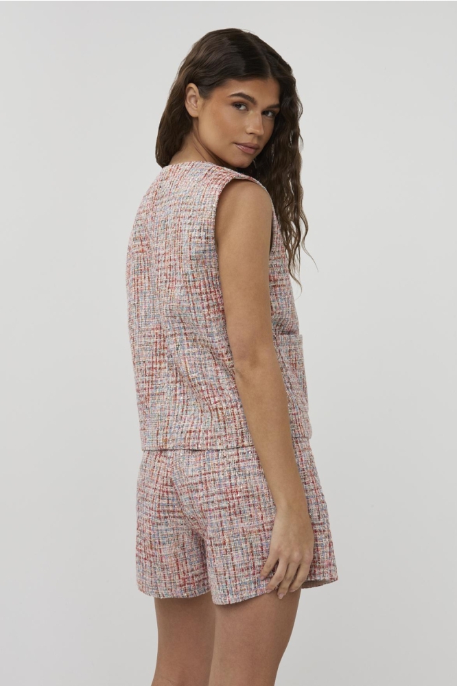 Studio Amaya multi color dames korte broek | Model