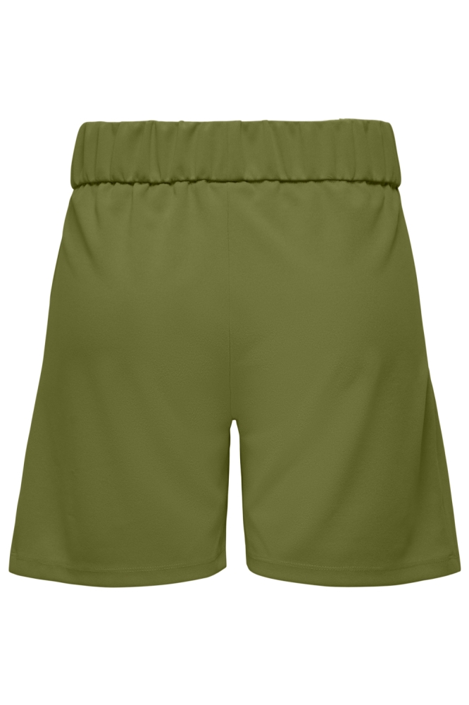 Jacqueline de Yong groene dames korte broek | Achteraanzicht