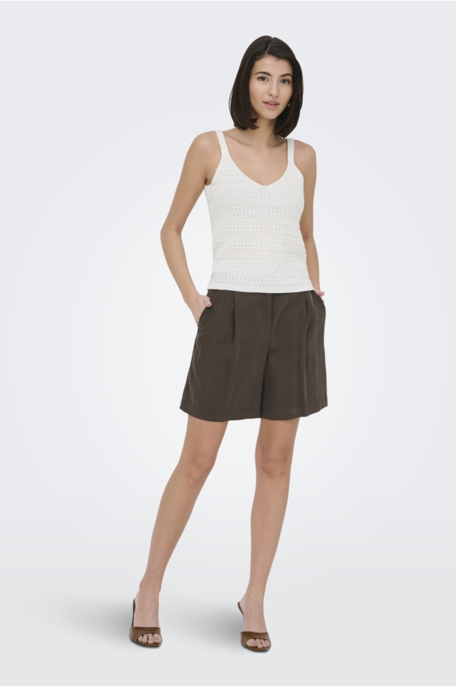 Jacqueline de Yong bruine dames korte broek | Model