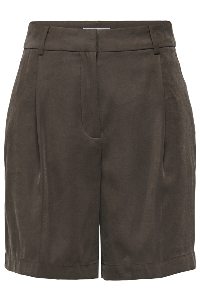 Jacqueline de Yong bruine dames korte broek | Vooraanzicht
