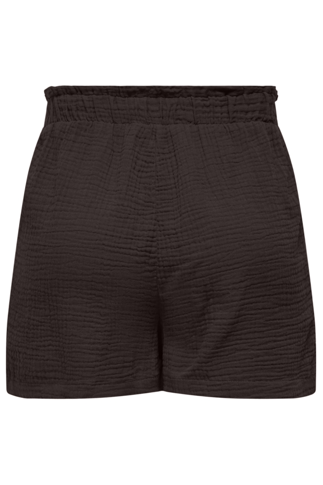 Jacqueline de Yong bruine dames korte broek | Achteraanzicht