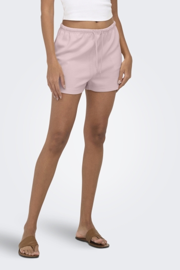 Only Korte broek ONLMAYA TIE STRING SHORTS SWT 15376071 Rosy Touch