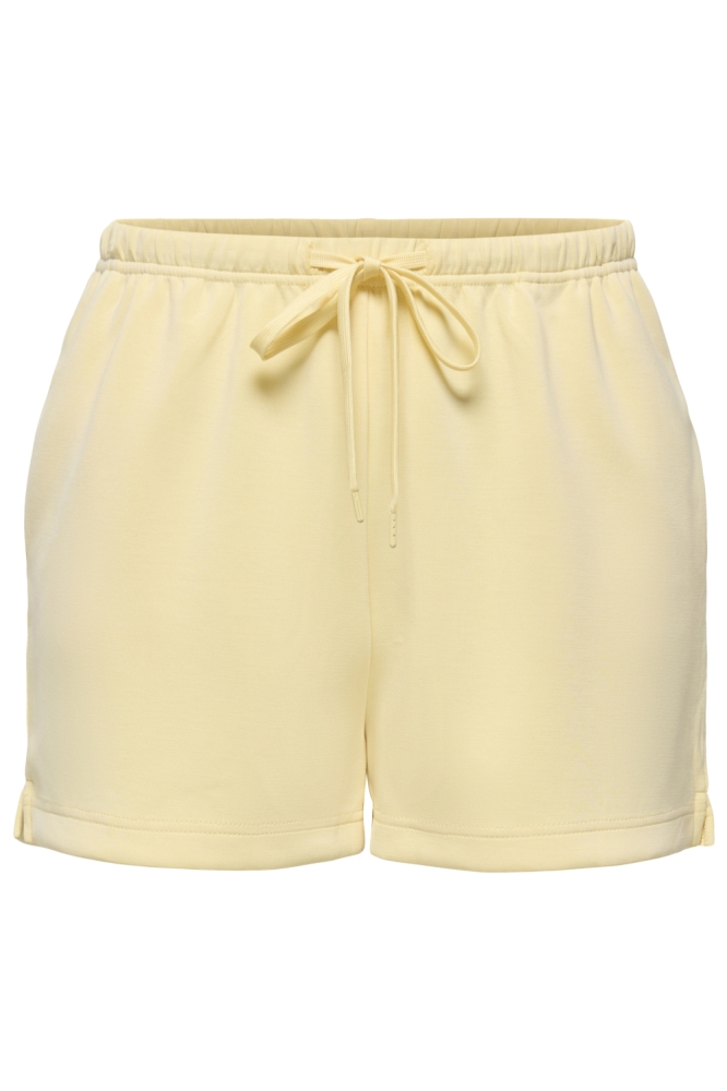Only gele dames korte broek | Vooraanzicht