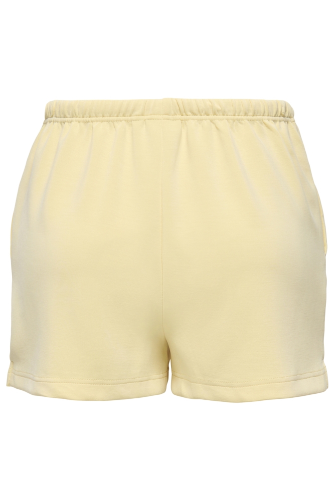 Only gele dames korte broek | Achteraanzicht