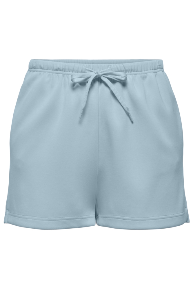 Only blauwe dames korte broek | Vooraanzicht