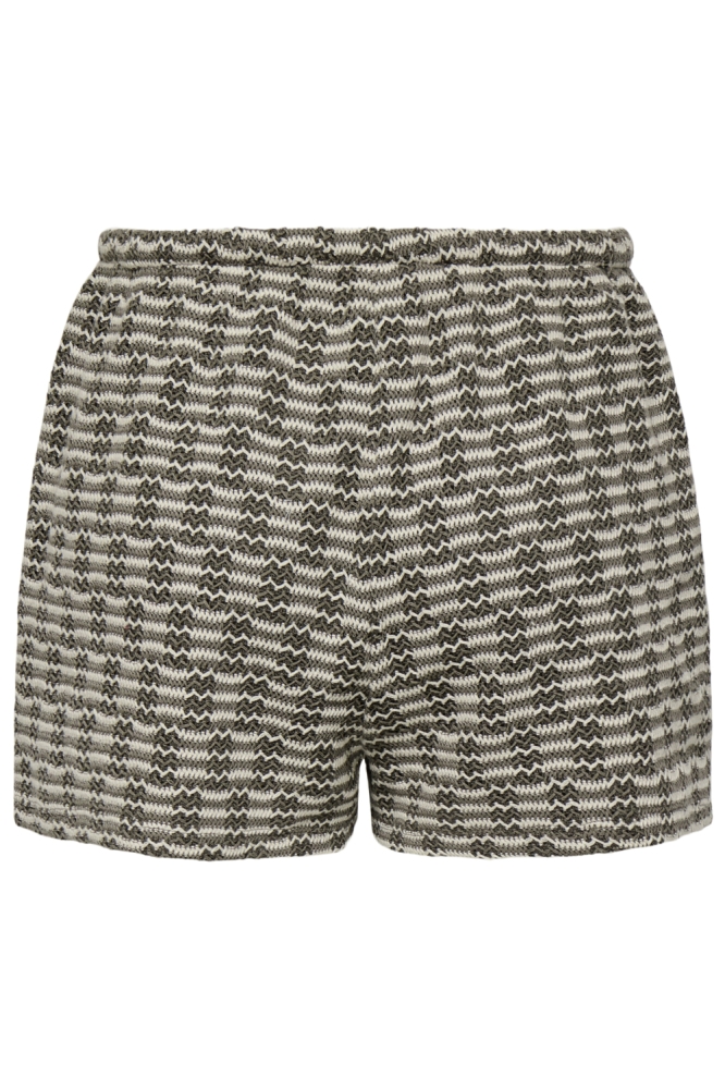 Only groene dames korte broek | Achteraanzicht