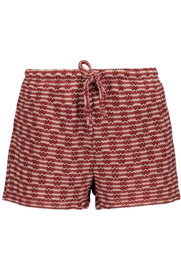 Only Korte broek ONLTOVE SHORTS JRS 15375789 BRICK RED/BIRCH