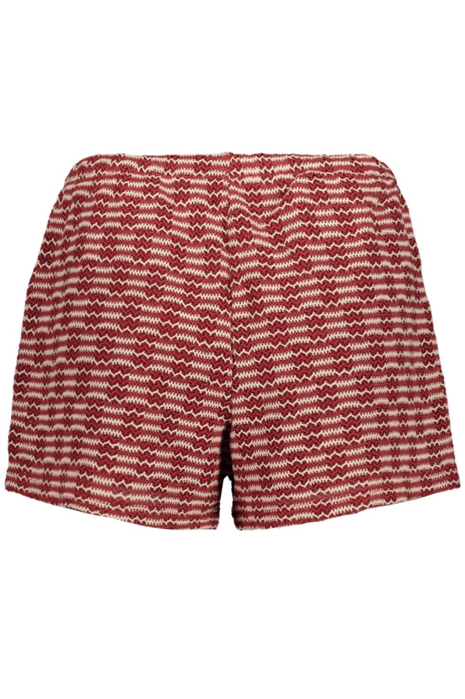 Only rode dames korte broek | Achteraanzicht