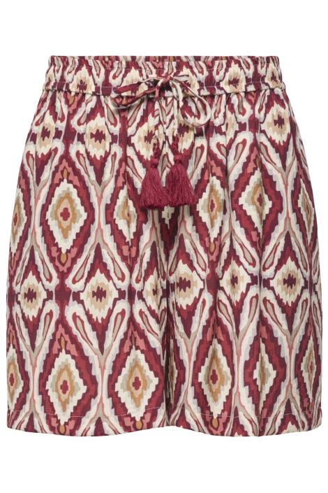 Only roze dames korte broek | Vooraanzicht