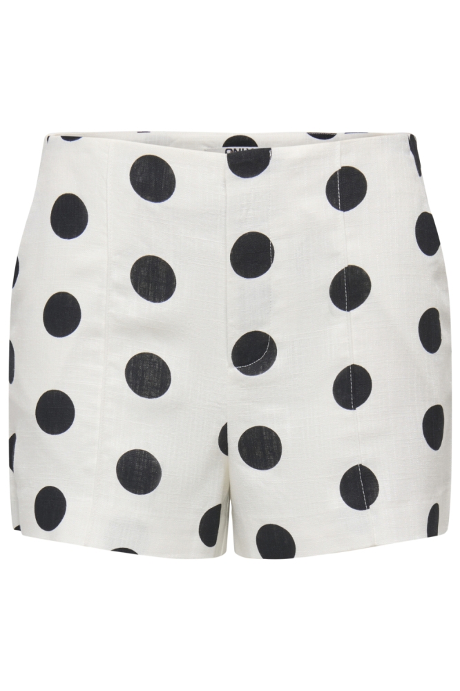 Only witte dames korte broek | Vooraanzicht