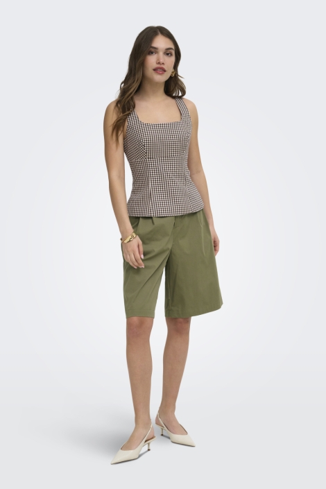 Only groene dames korte broek | Model