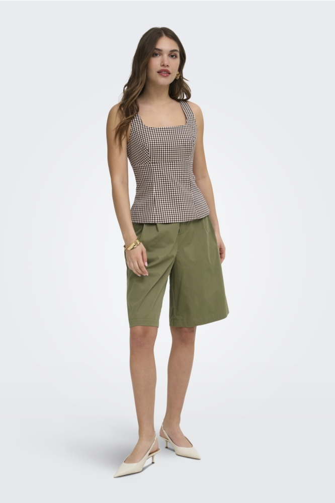 Only groene dames korte broek | Model