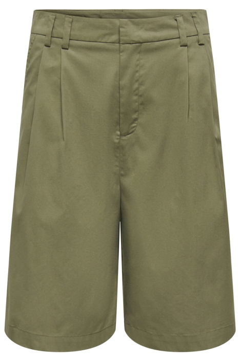 Only groene dames korte broek | Vooraanzicht