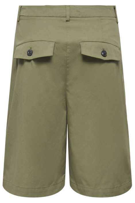 Only groene dames korte broek | Achteraanzicht