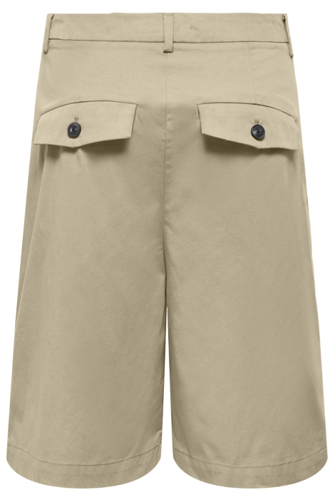 Only camel dames korte broek | Achteraanzicht
