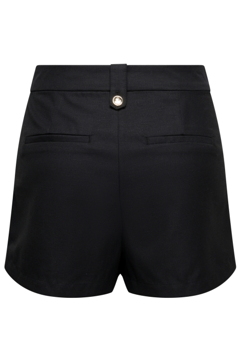 Only zwarte dames korte broek | Achteraanzicht