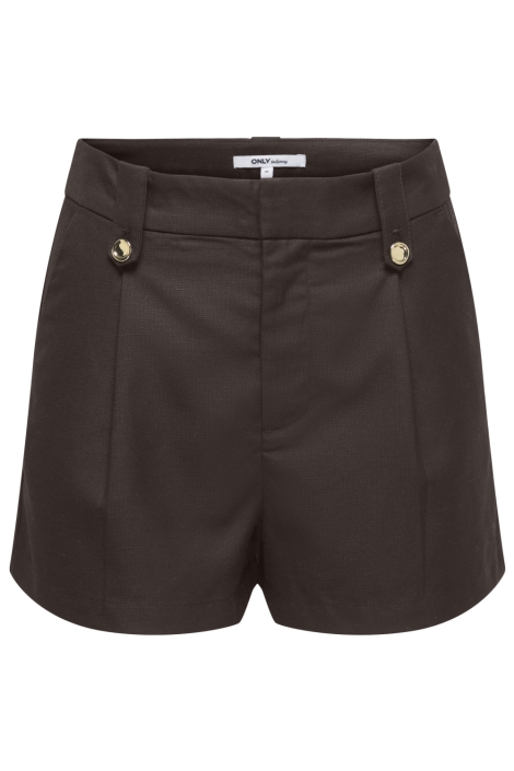 Only bruine dames korte broek | Vooraanzicht