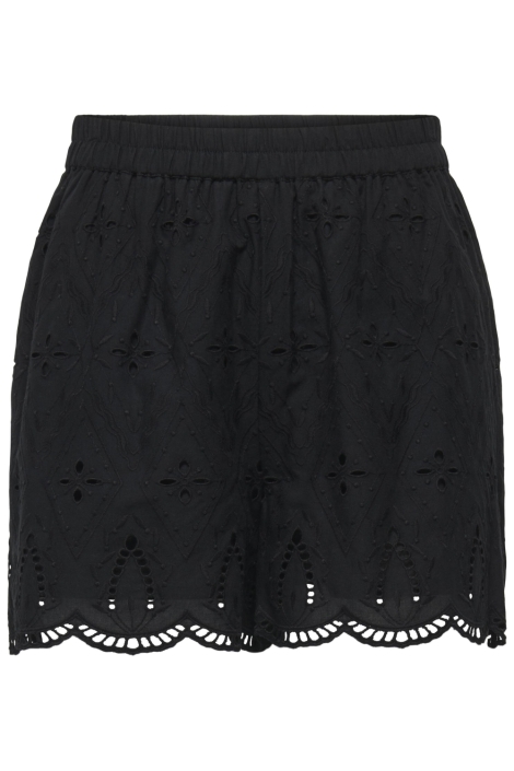 Only zwarte dames korte broek | Vooraanzicht