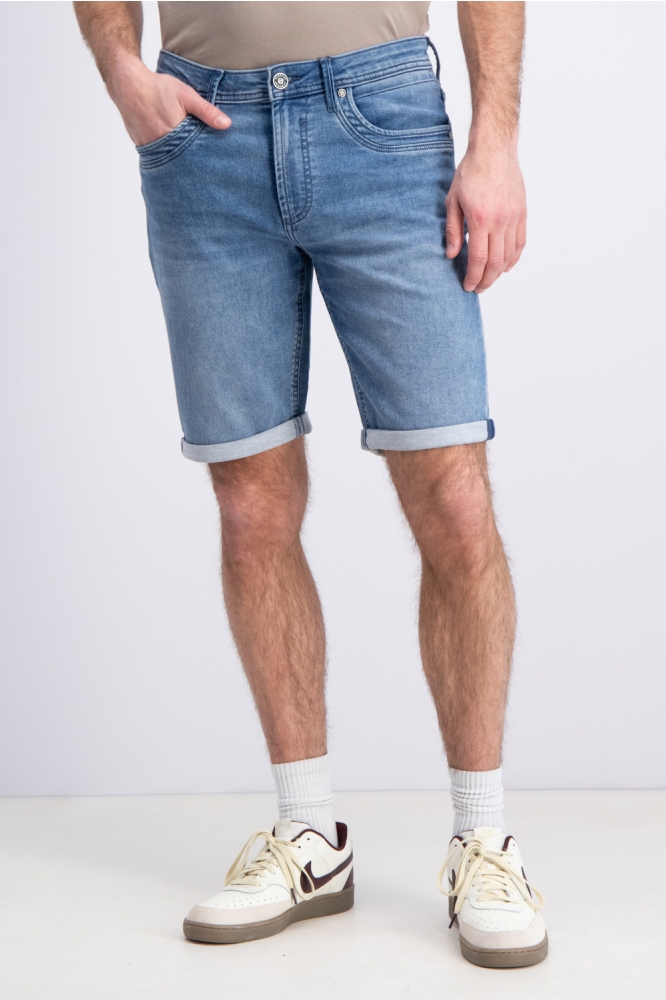 Gabbiano blauwe heren korte broek | Model vooraanzicht