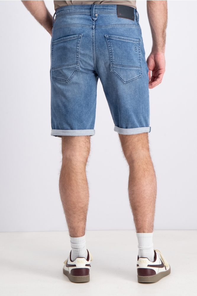 Gabbiano blauwe heren korte broek | Model achteraanzicht
