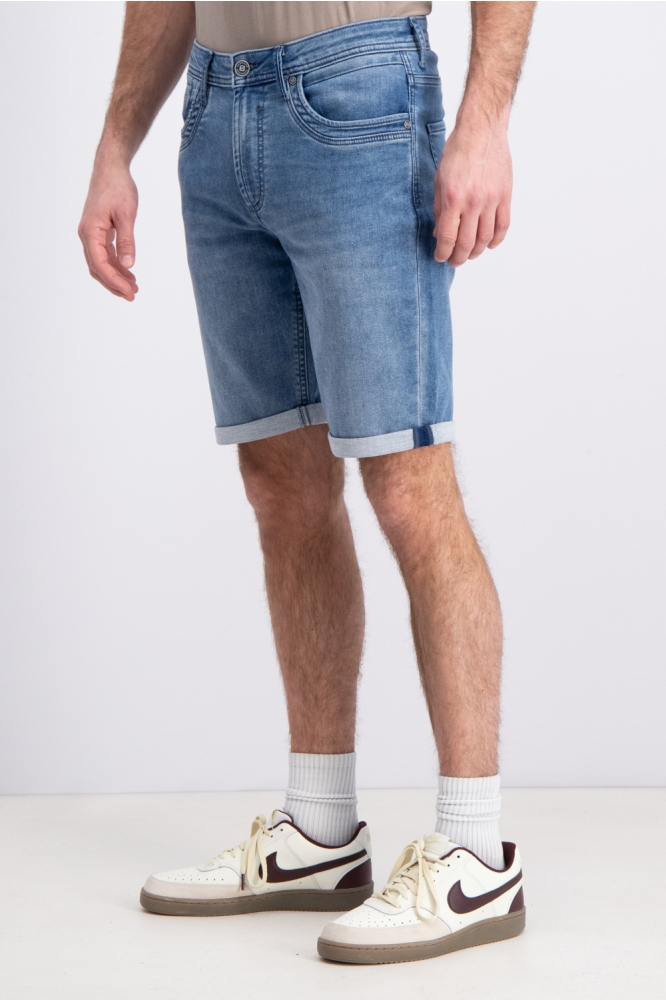 Gabbiano blauwe heren korte broek | Model zijaanzicht
