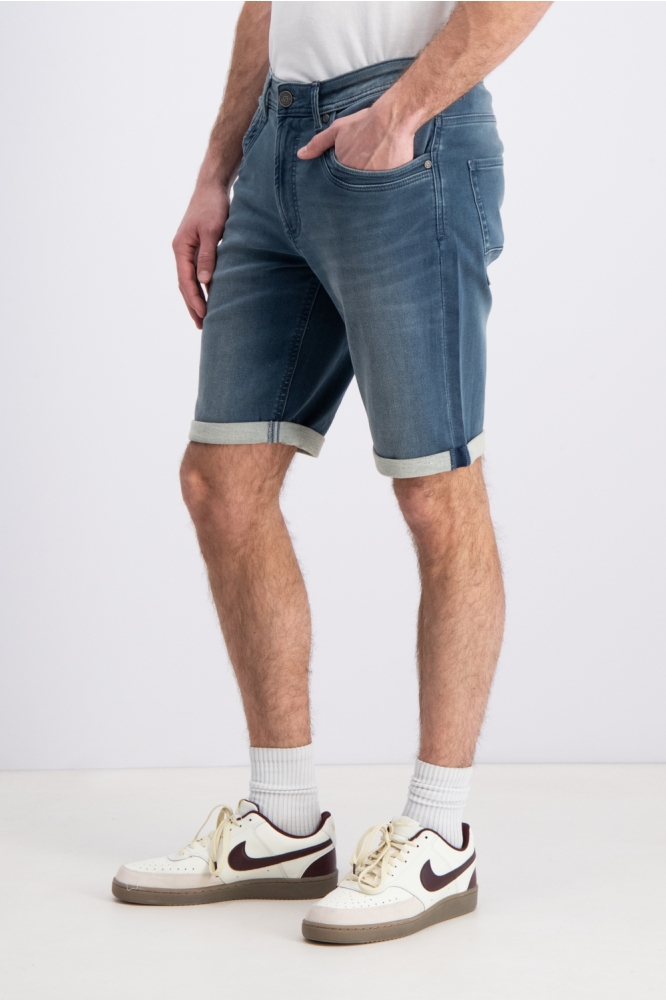 Gabbiano blauwe heren korte broek | Model zijaanzicht