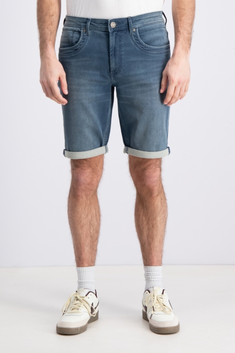 Gabbiano blauwe heren korte broek | Model vooraanzicht