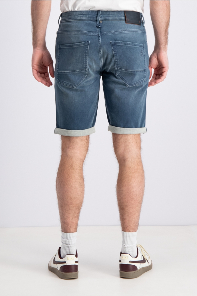 Gabbiano blauwe heren korte broek | Model achteraanzicht