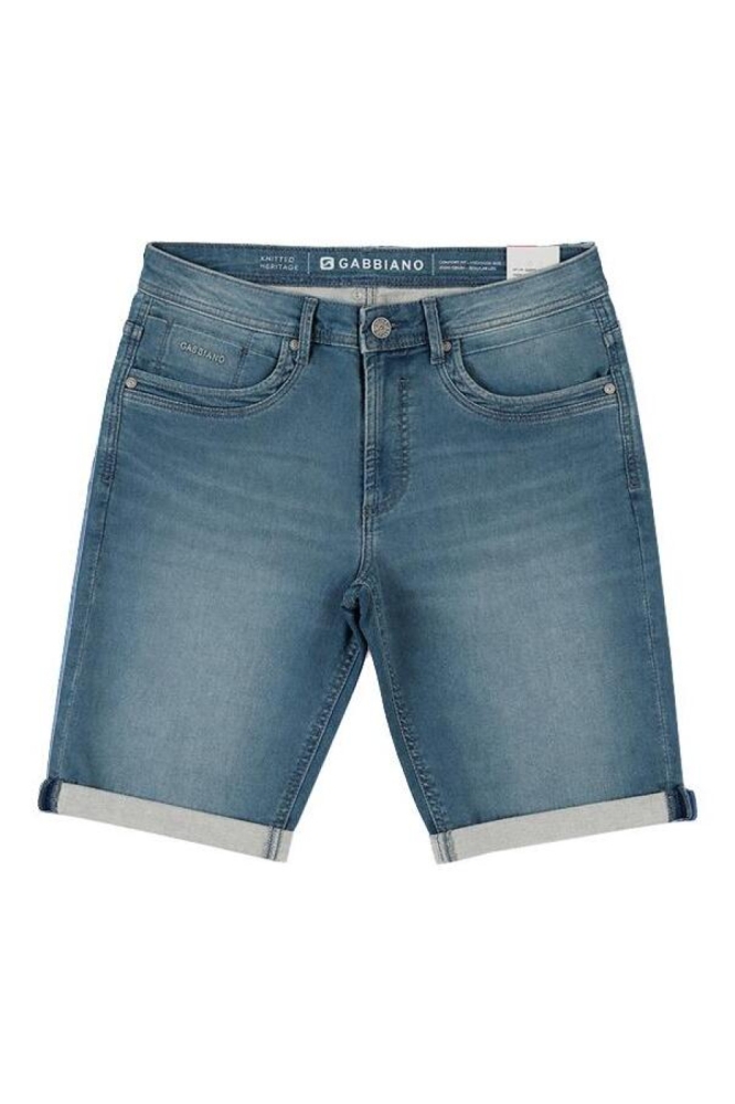 Gabbiano blauwe heren korte broek | Vooraanzicht