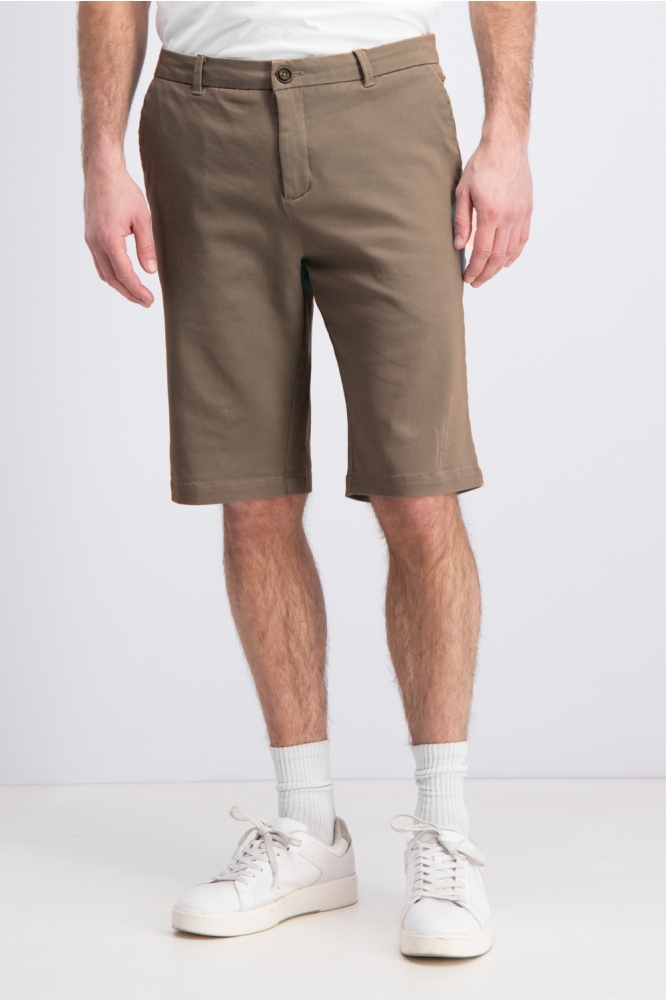 Gabbiano bruine heren korte broek | Model achteraanzicht