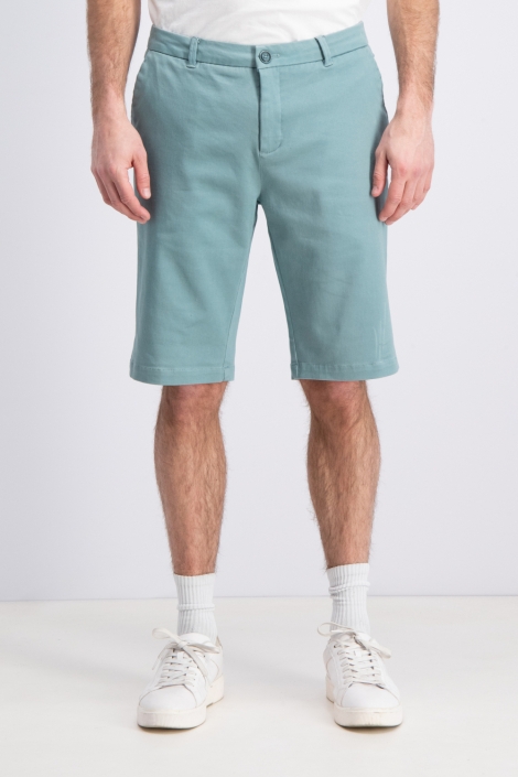 Gabbiano groene heren korte broek | Model vooraanzicht