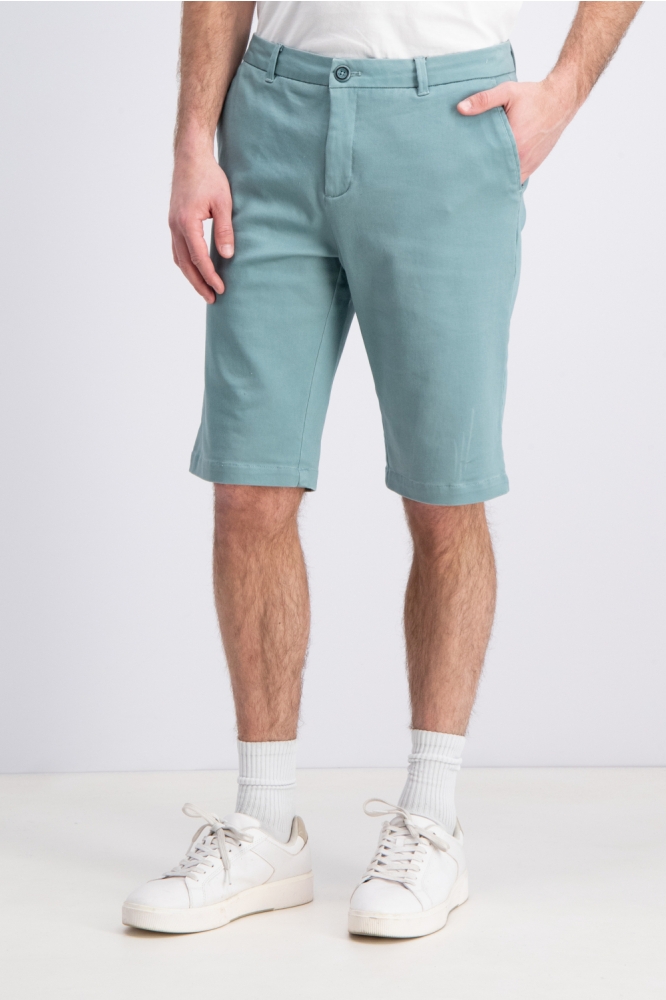 Gabbiano groene heren korte broek | Model zijaanzicht