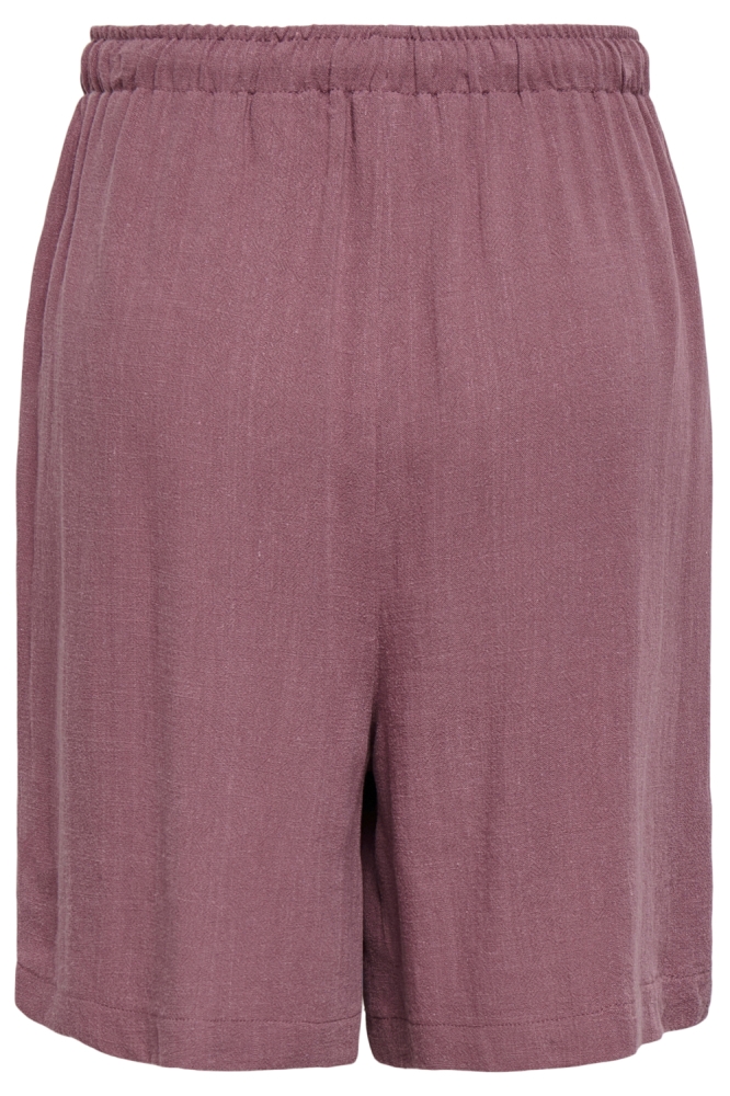 Only roze dames korte broek | Achteraanzicht