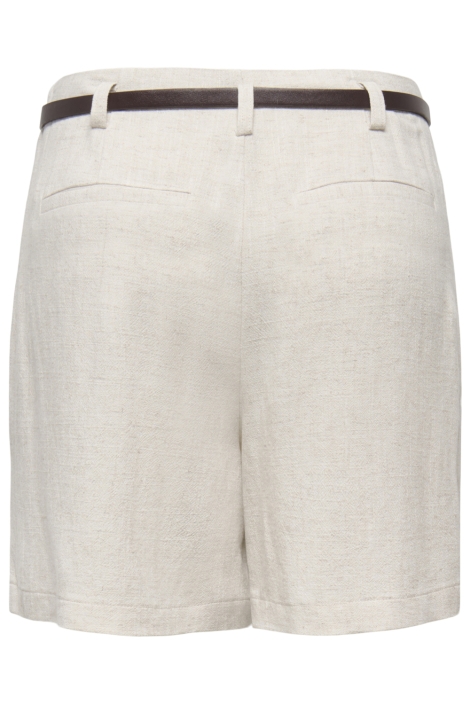 Only beige dames korte broek | Achteraanzicht