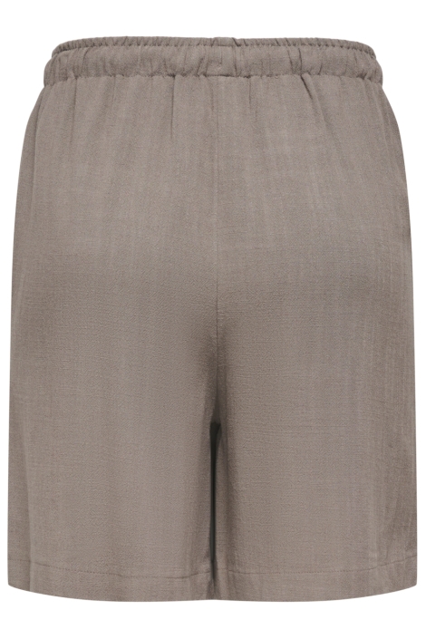 Only bruine dames korte broek | Achteraanzicht
