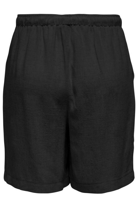 Only zwarte dames korte broek | Achteraanzicht