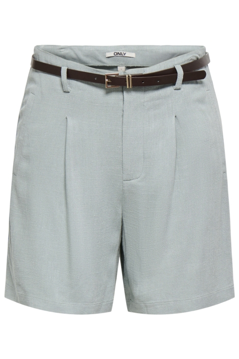 Only blauwe dames korte broek | Vooraanzicht