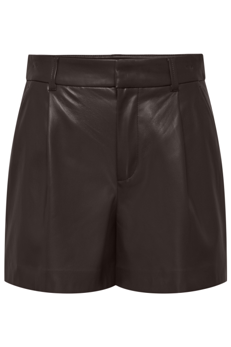 Only bruine dames korte broek | Vooraanzicht