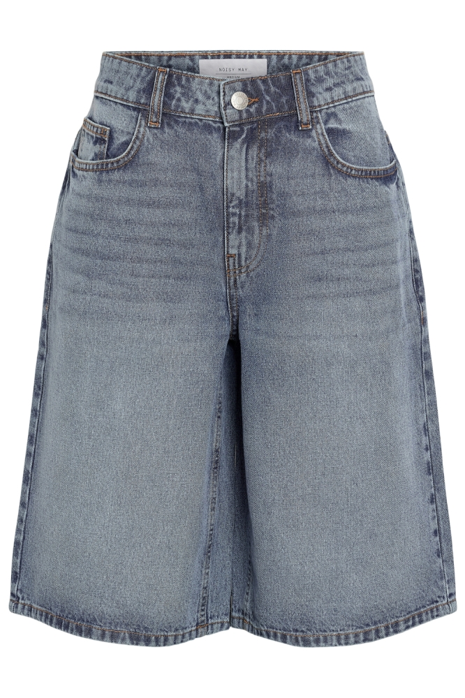 Noisy may blauwe dames korte broek | Vooraanzicht