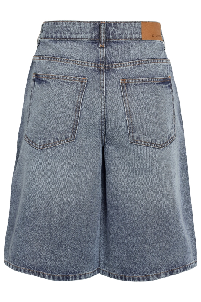 Noisy may blauwe dames korte broek | Achteraanzicht