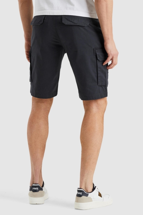 PME legend blauwe heren korte broek | Model achteraanzicht