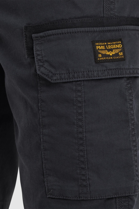 PME legend blauwe heren korte broek | Close up