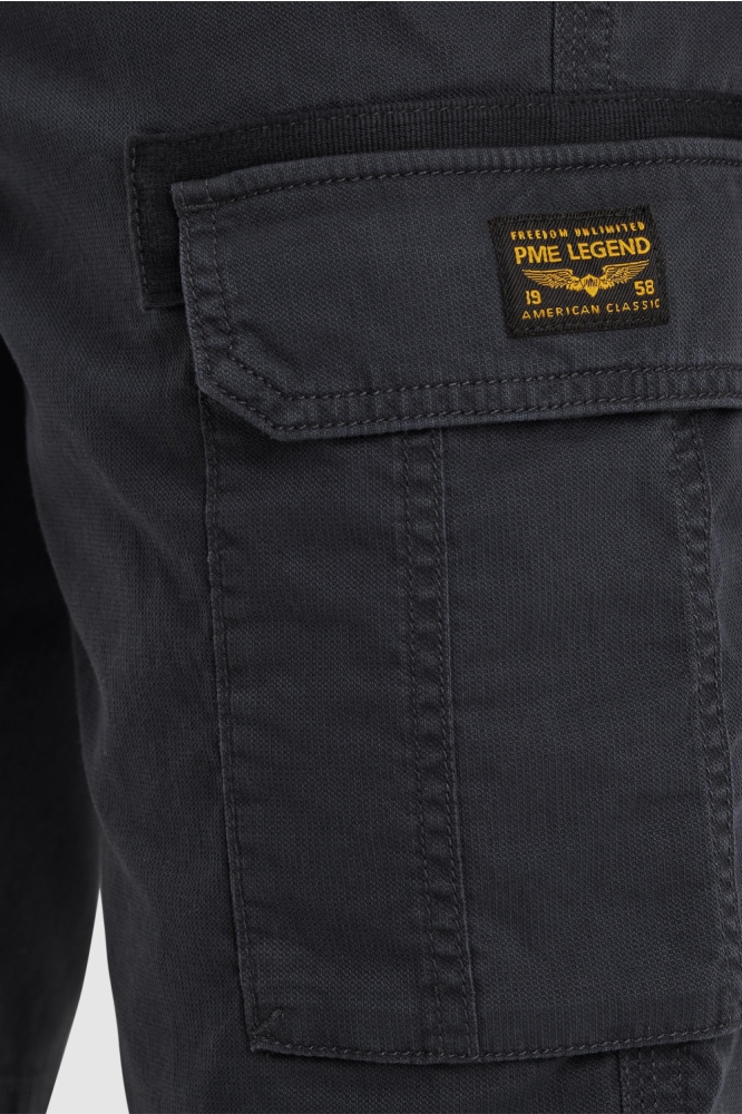 PME legend blauwe heren korte broek | Close up