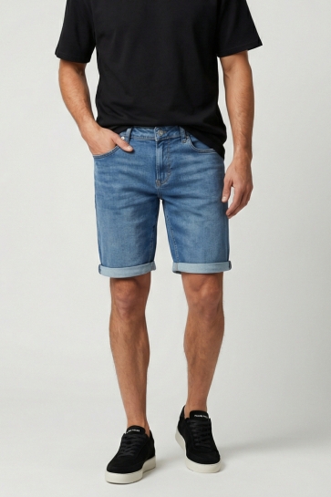 Cars california den.short stw used Blauw