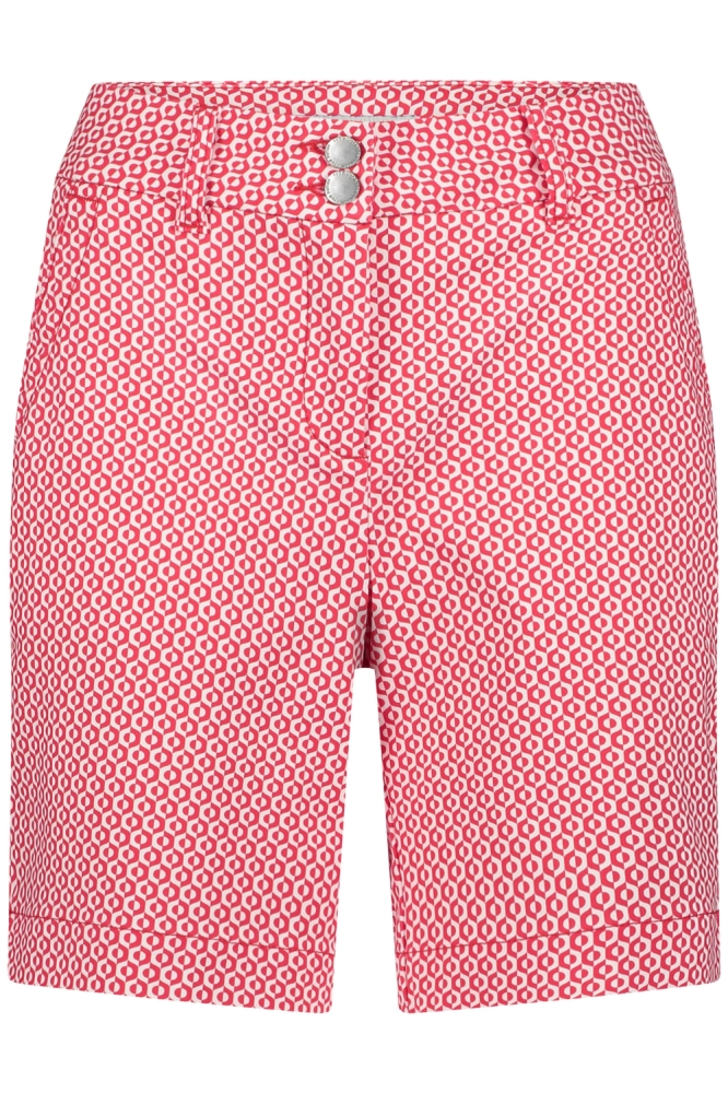 Red Button rode dames korte broek | Vooraanzicht