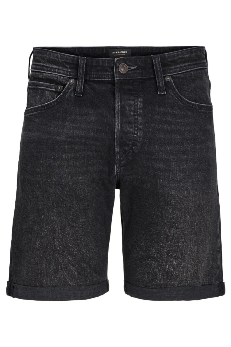 Jack & Jones zwarte heren korte broek | Vooraanzicht