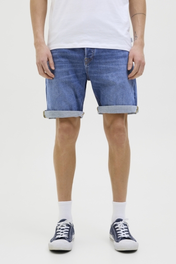 Jack & Jones Broek JJIRICK JJORIGINAL SHORTS AM 360 SN 12269612 BLUE DENIM/AM 365