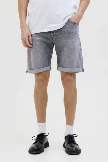 Jack & Jones Broek JJIRICK JJORIGINAL SHORTS AM 360 SN 12269612 GREY DENIM/AM 362