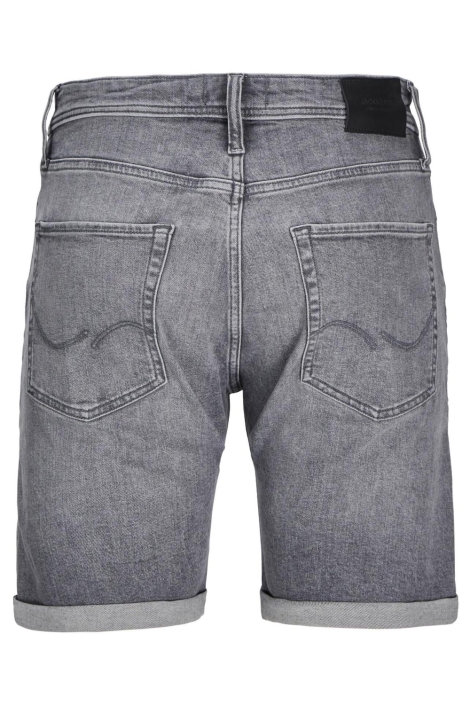 Jack & Jones grijze heren korte broek | Achteraanzicht